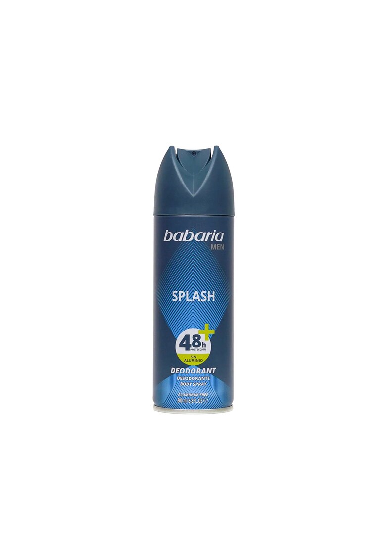 Deodorant spray fara aluminiu pentru barbati - protectie 48h+ - Splash - Men - 200 ml