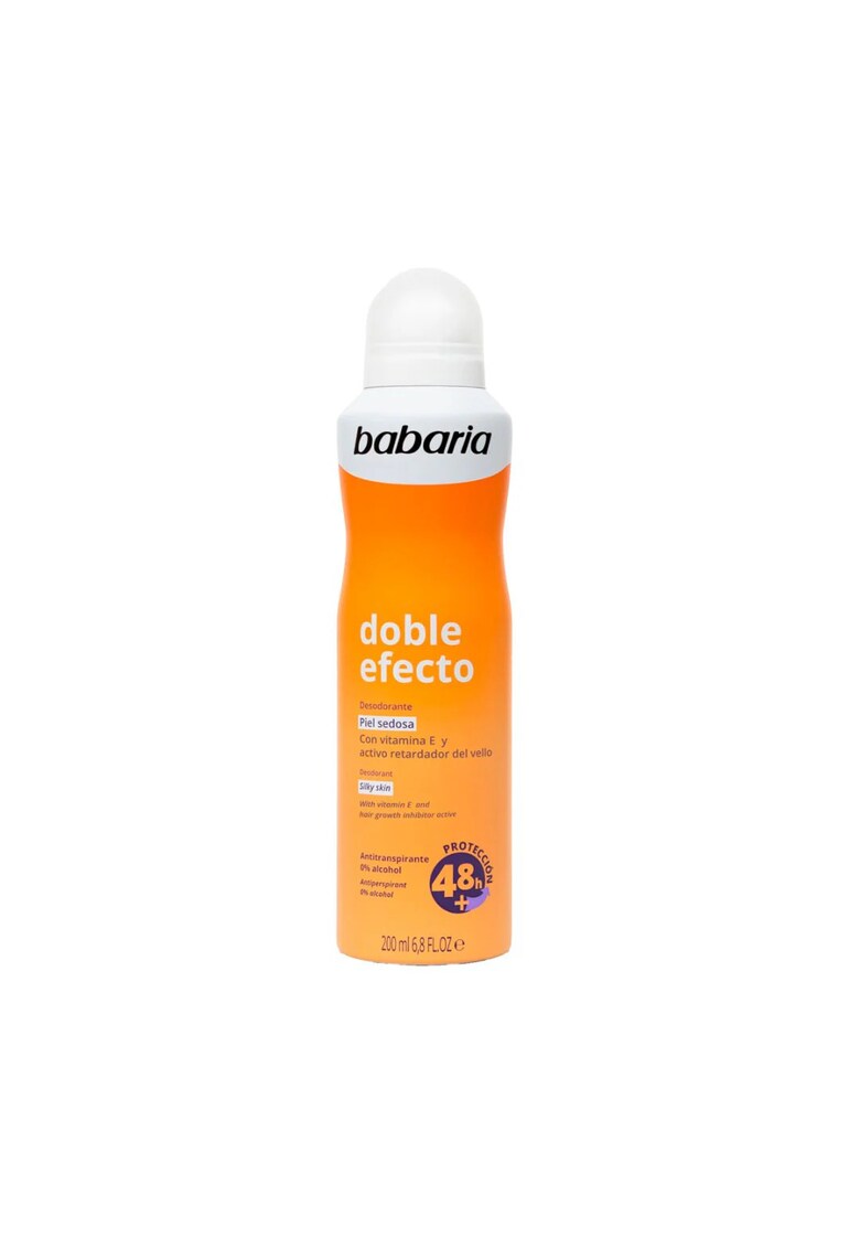 Deodorant spray fara alcool pentru piele sensibila - cu dublu efect - Silky Skin - 200 ml