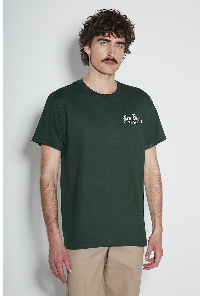 Tricou paisley - croiala clasica - verde - bumbac 100 - Verde