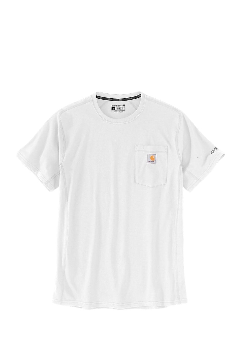 Tricou - Force Relaxed Fit Midweight Poc - Alb - Bumbac - Alb