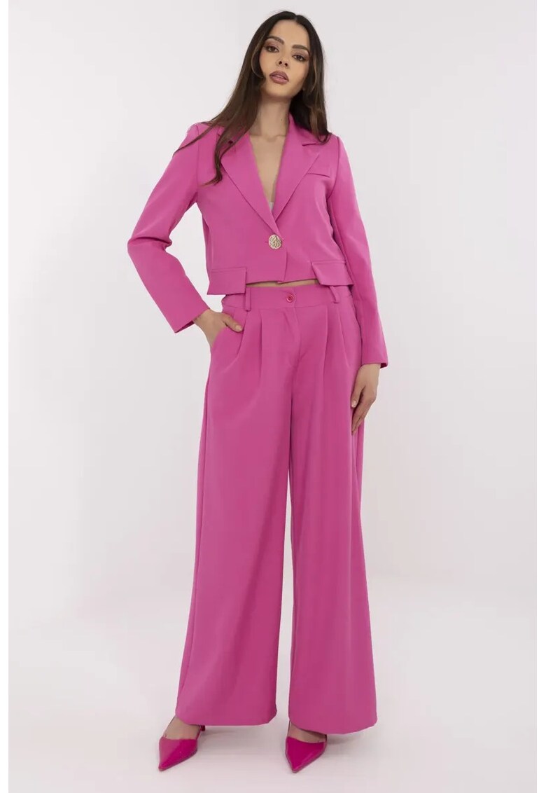 Costum dama roz - poliester