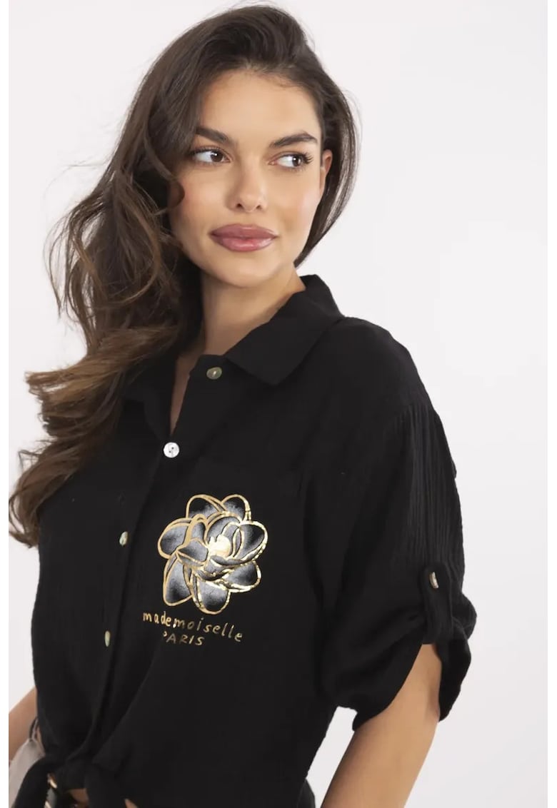 Camasa din bumbac cu buzunar -