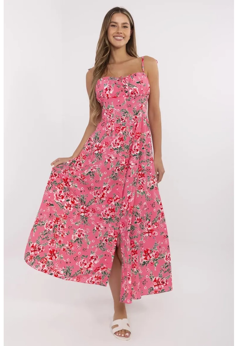 Rochie roz - poliester -