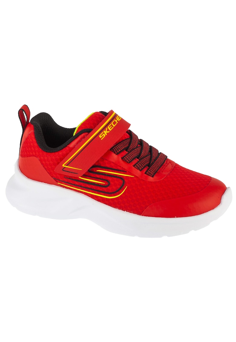 Pantofi sport cu velcro si detalii contrastante Dynamatic - Rosu