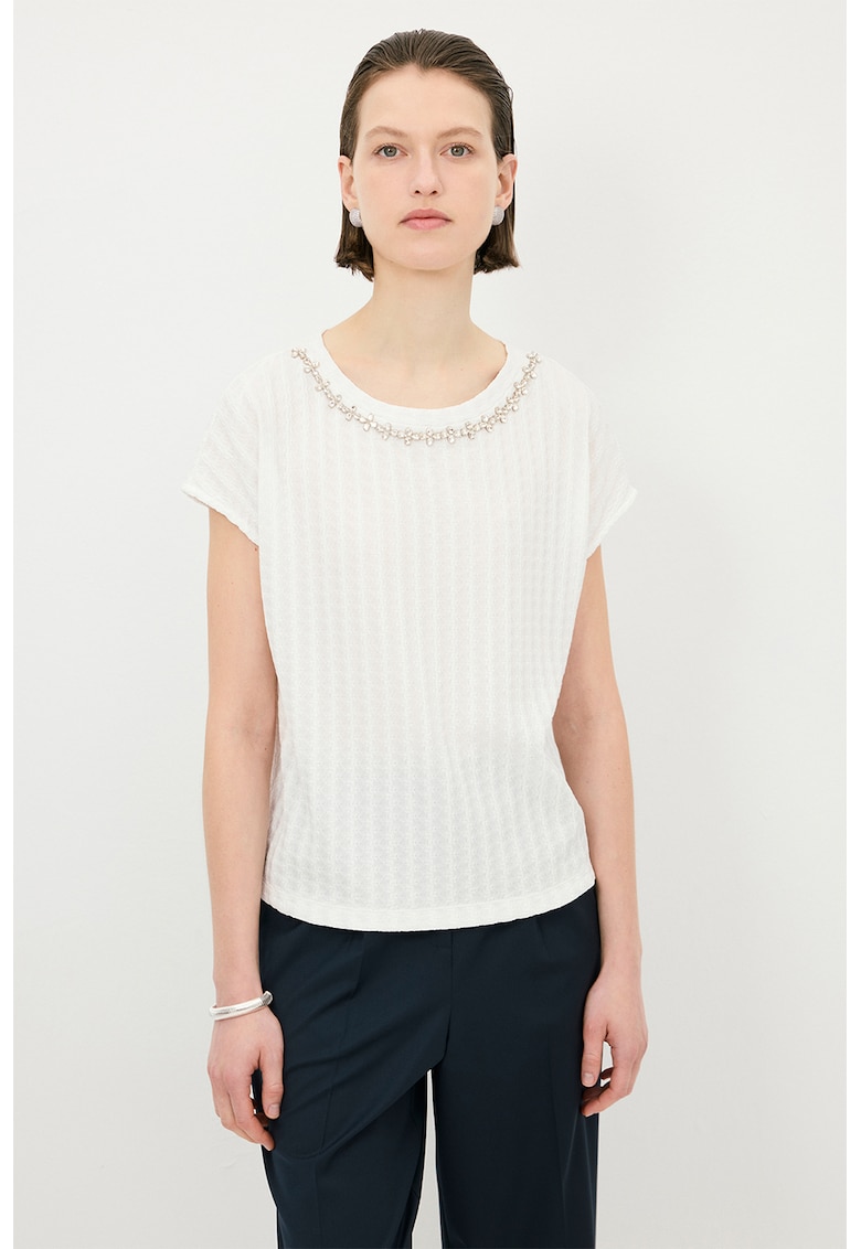 Bluza lejera cu strasuri