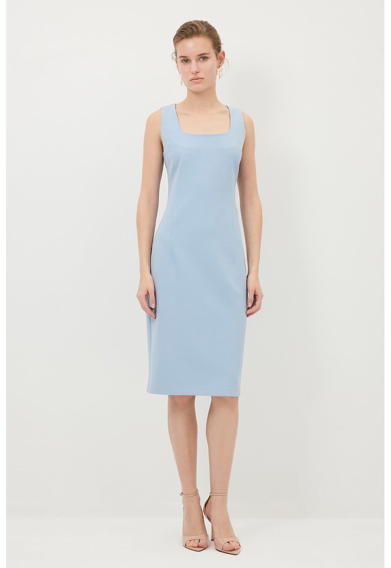 Rochie cu decolteu patrat - fara maneci