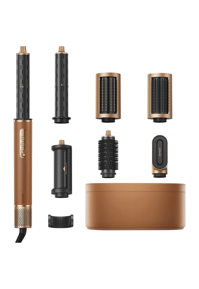 Ondulator multistyler Airstyle Pro - 1300W - motor 110.000rpm - Auriu