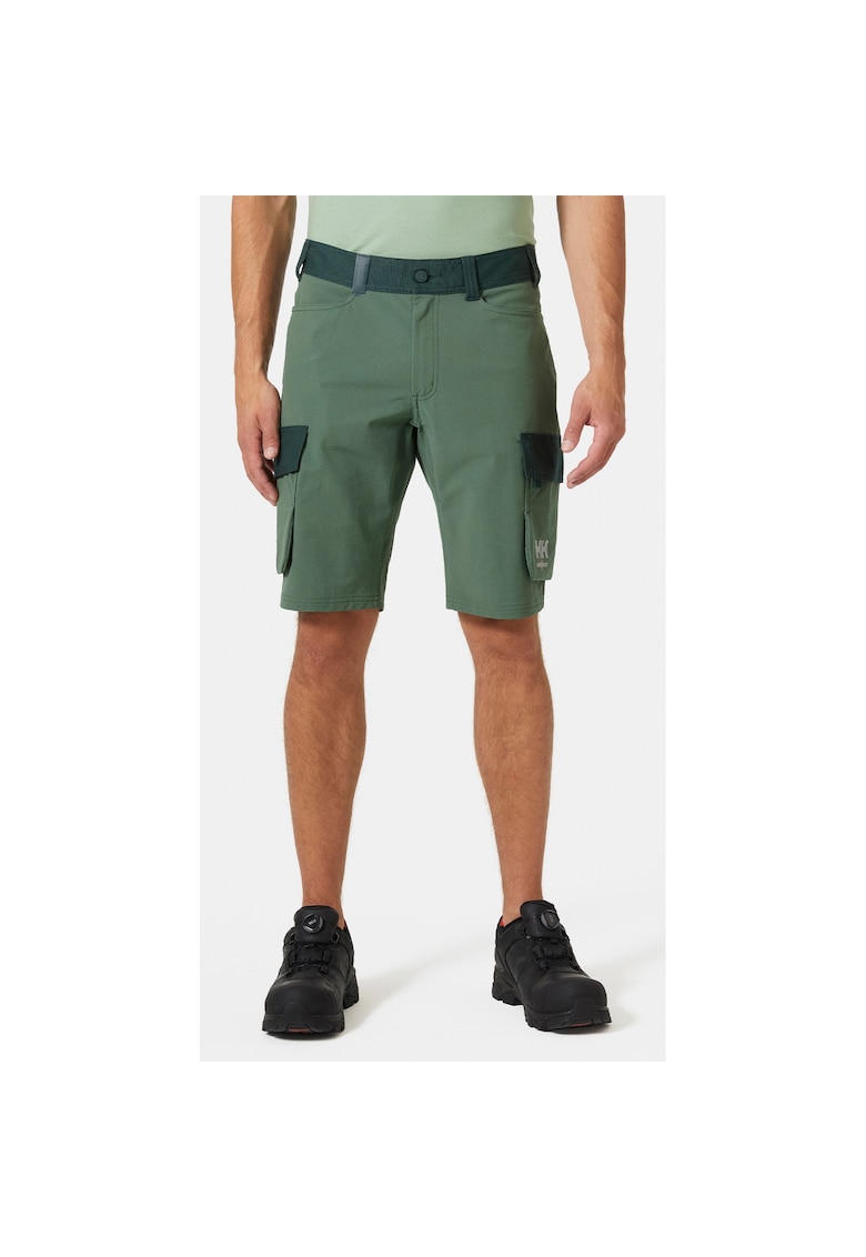 Pantaloni sport barbati - Oxford Cargo - verde -