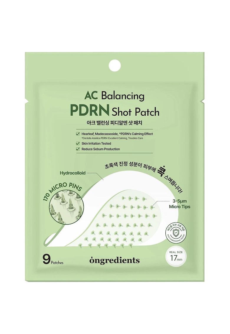 AC Balacing PDRN Shot Patch Plasturi cu micro-ace 9 buc