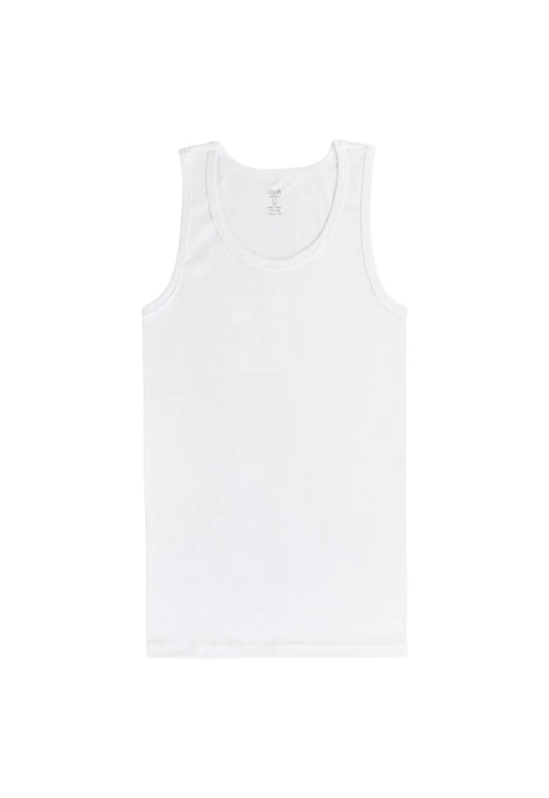 Colins Maiou De Barbati Alb Modern Fit CL1046022