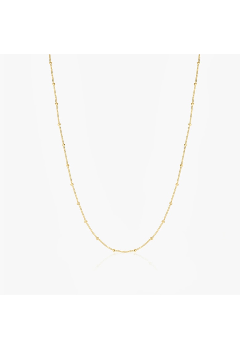 Lant din argint Golden Beaded