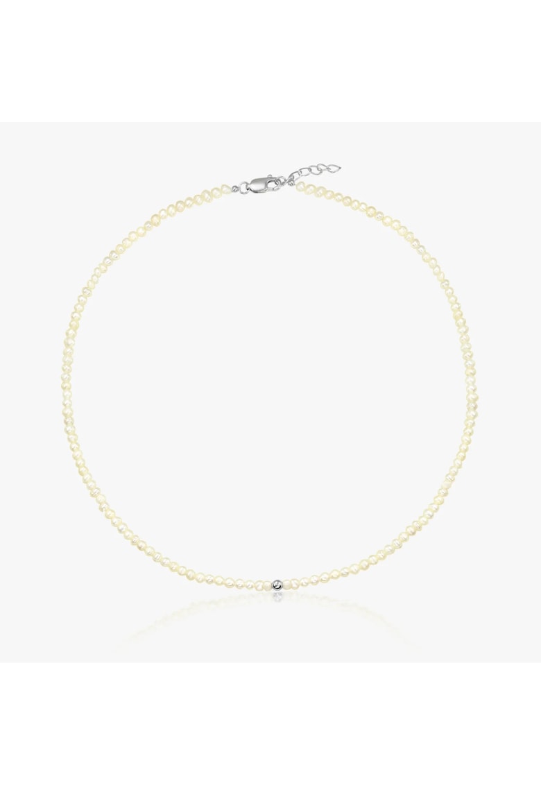 Colier din argint Glamour - Perle Naturale
