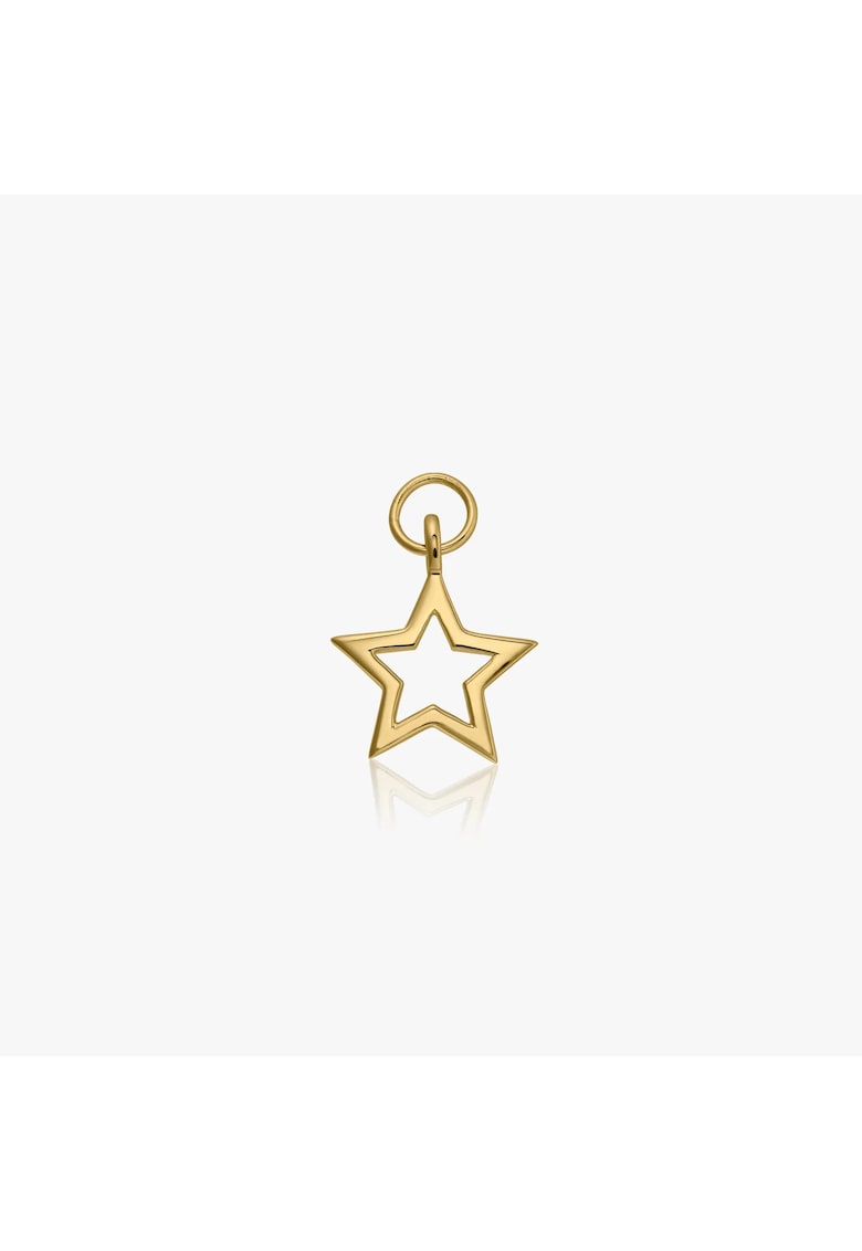 Pandantiv din argint Little Star Golden