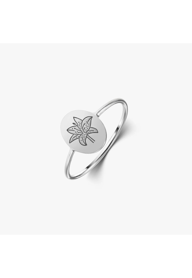 Inel din argint Birth Flower - May Lily