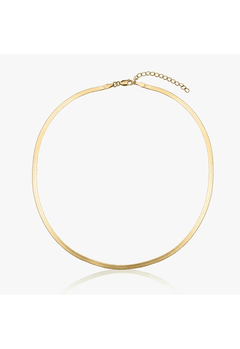 Colier din argint Golden Herringbone