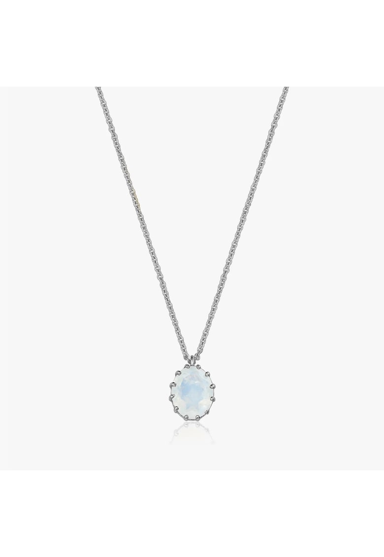 Colier din argint Serene - Piatra Lunii