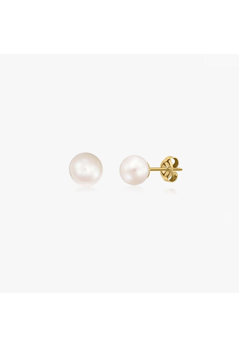 Cercei din aur Pearl Studs
