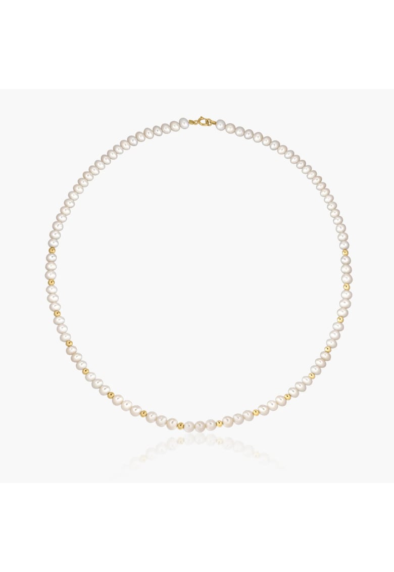 Colier din aur Golden Sonet - Perle Naturale