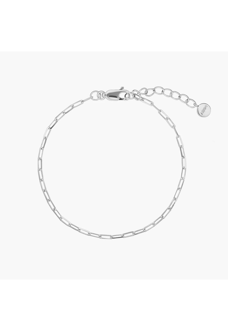 Bratara din argint Paperclip