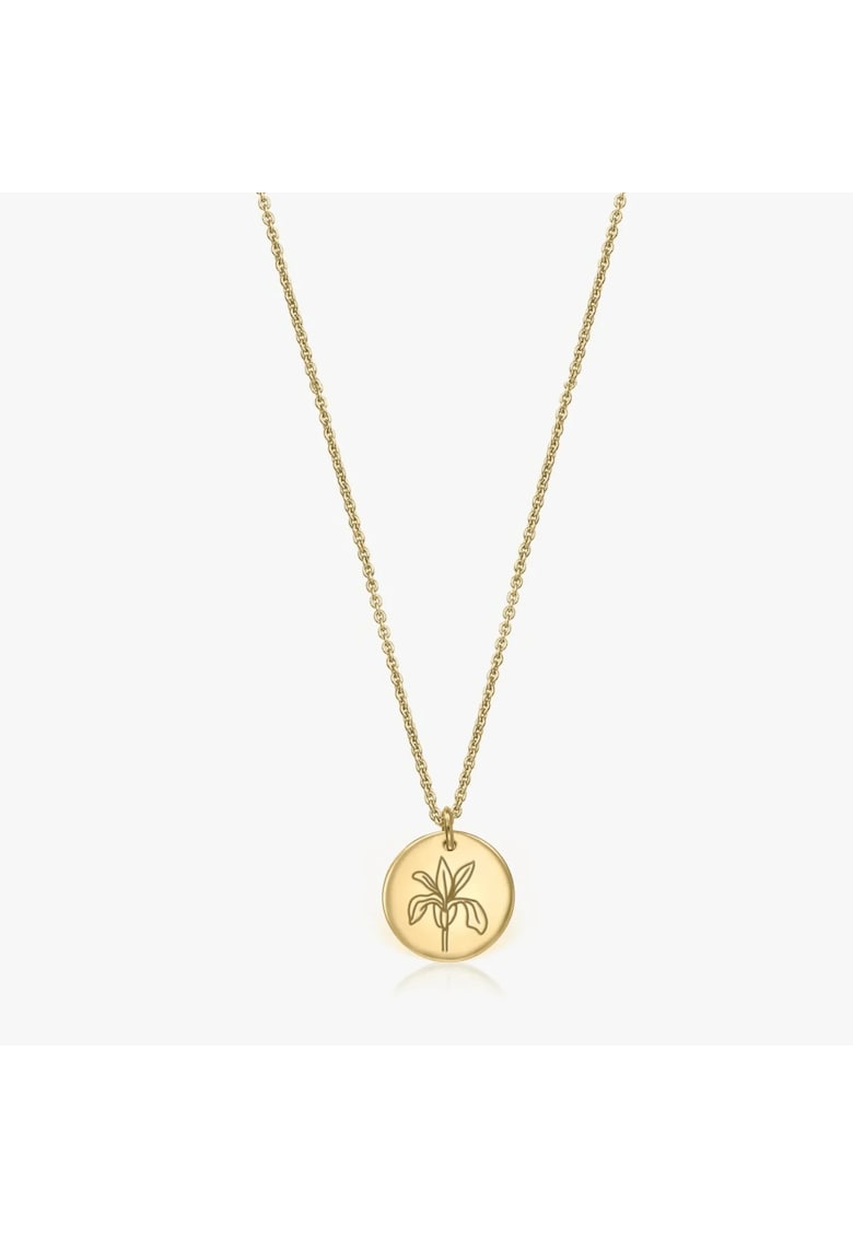 Indira Colier din argint Birth Flower Golden