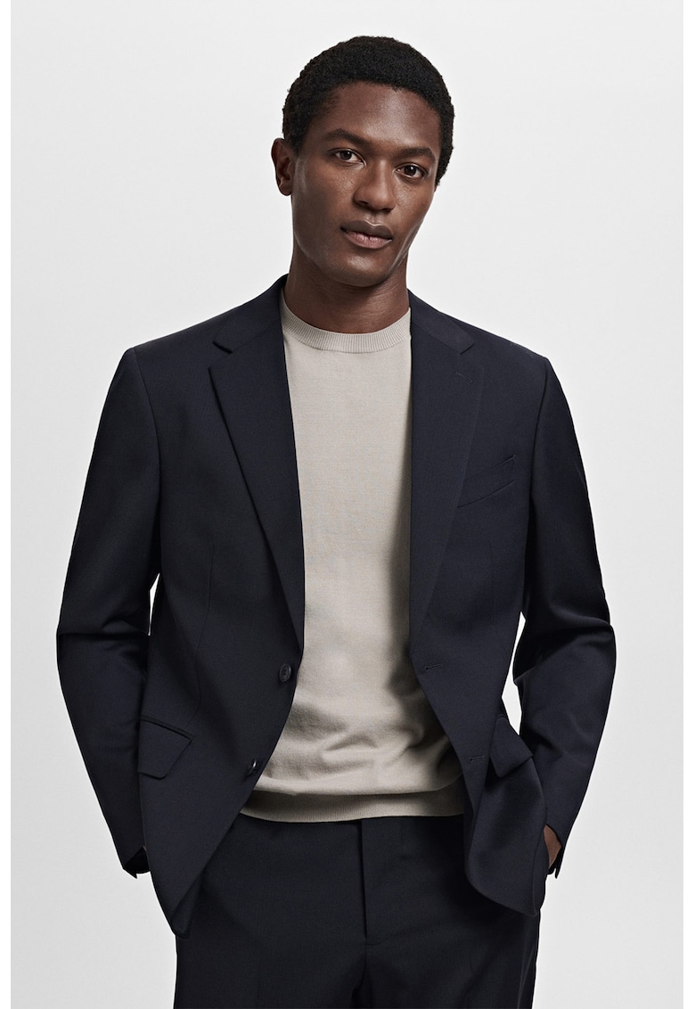 Sacou slim-fit din lana virgina