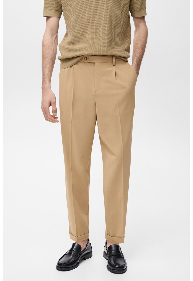 Pantaloni eleganti cu pensa