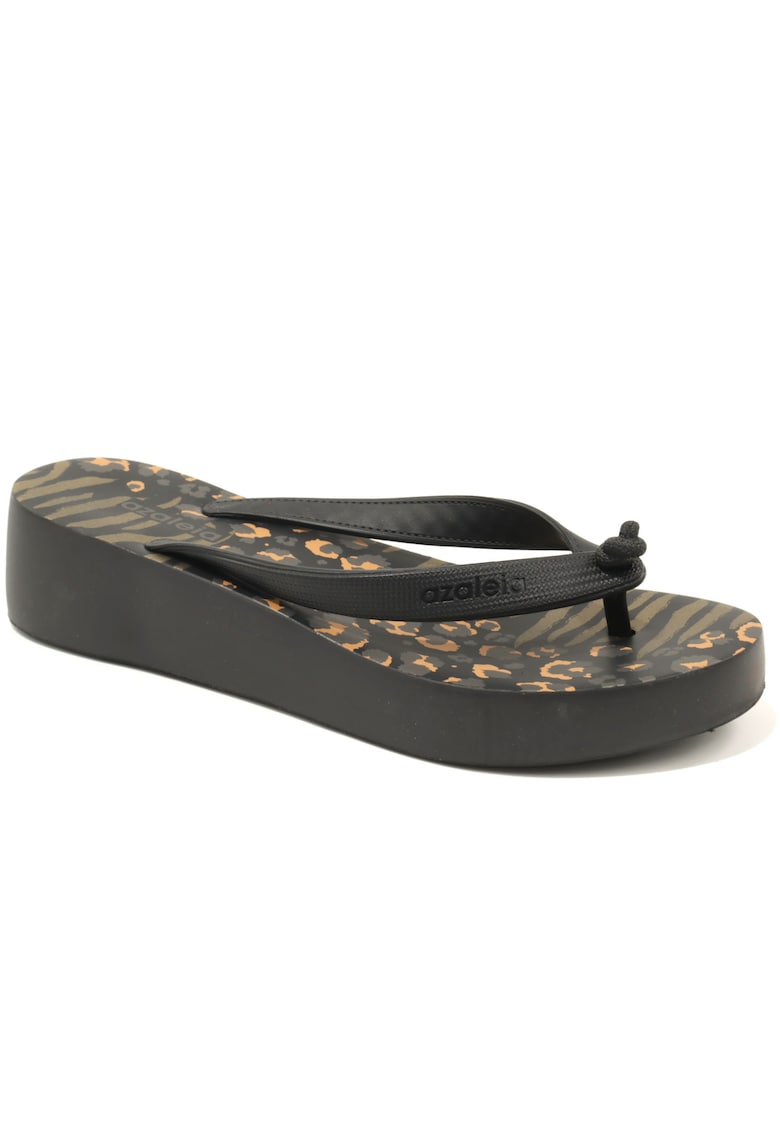 Slapi dama Mari Print Light Plat 18444 91316 - Negru