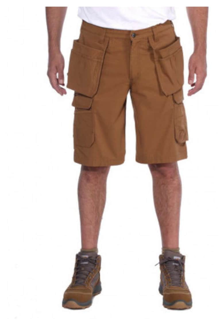 Pantaloni scurti Bumbac/Poliester - Maro