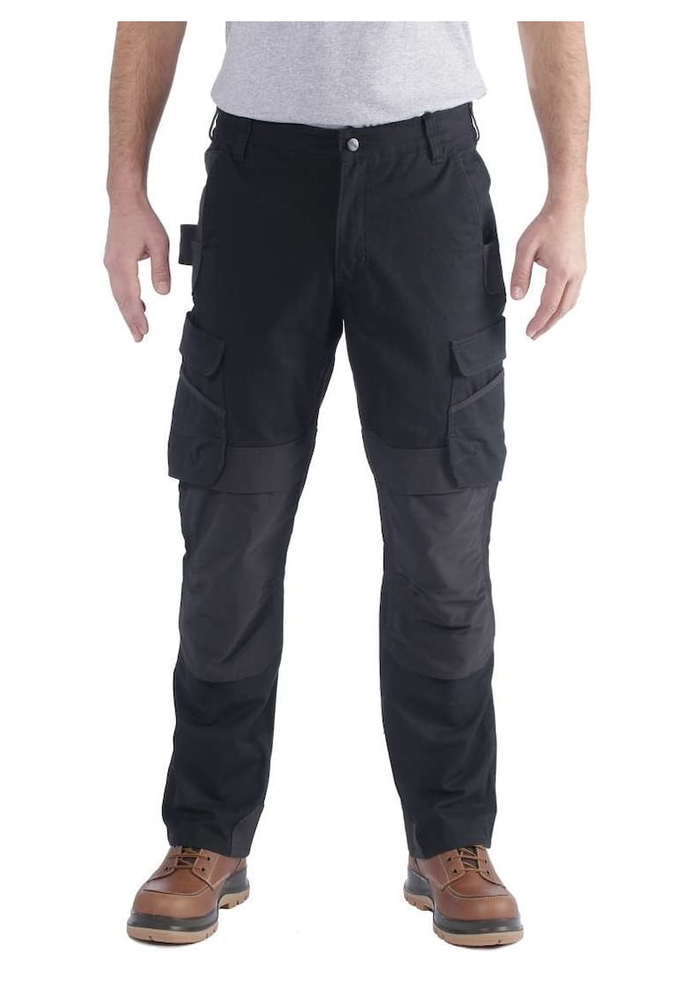 Pantaloni barbati Full Swing Steel Cargo - CARHART - Bumbac - Negru
