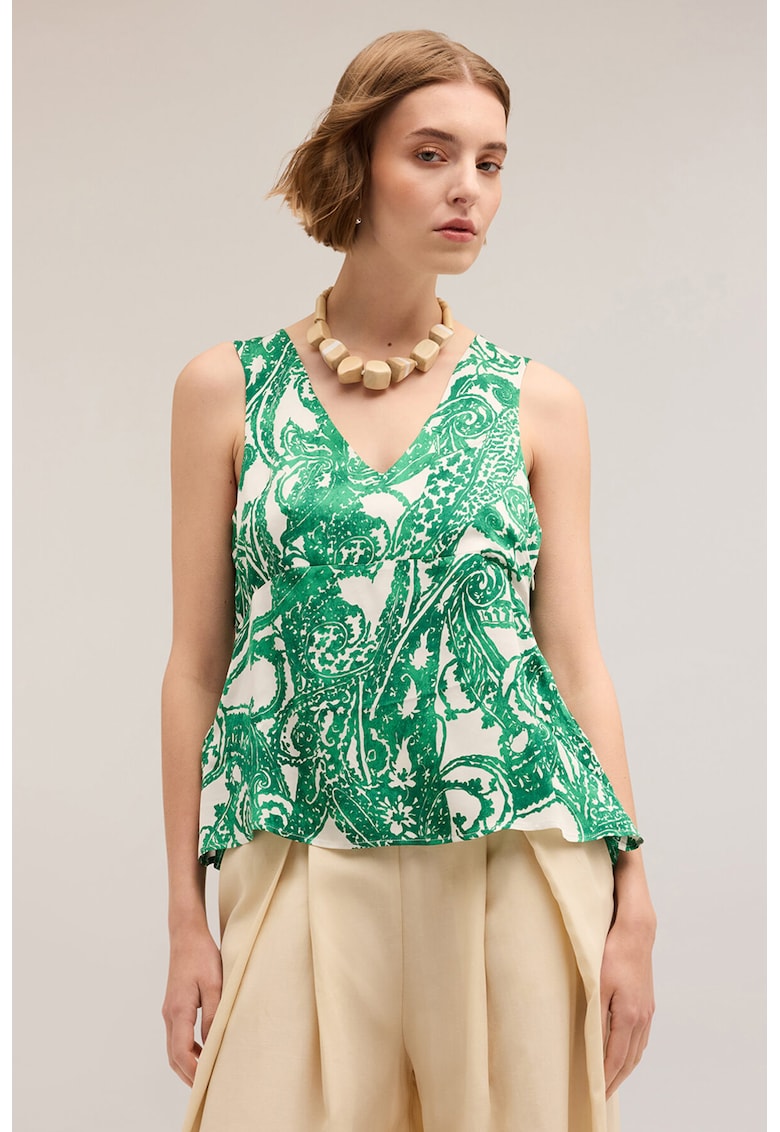 Bluza cu decolteu in V