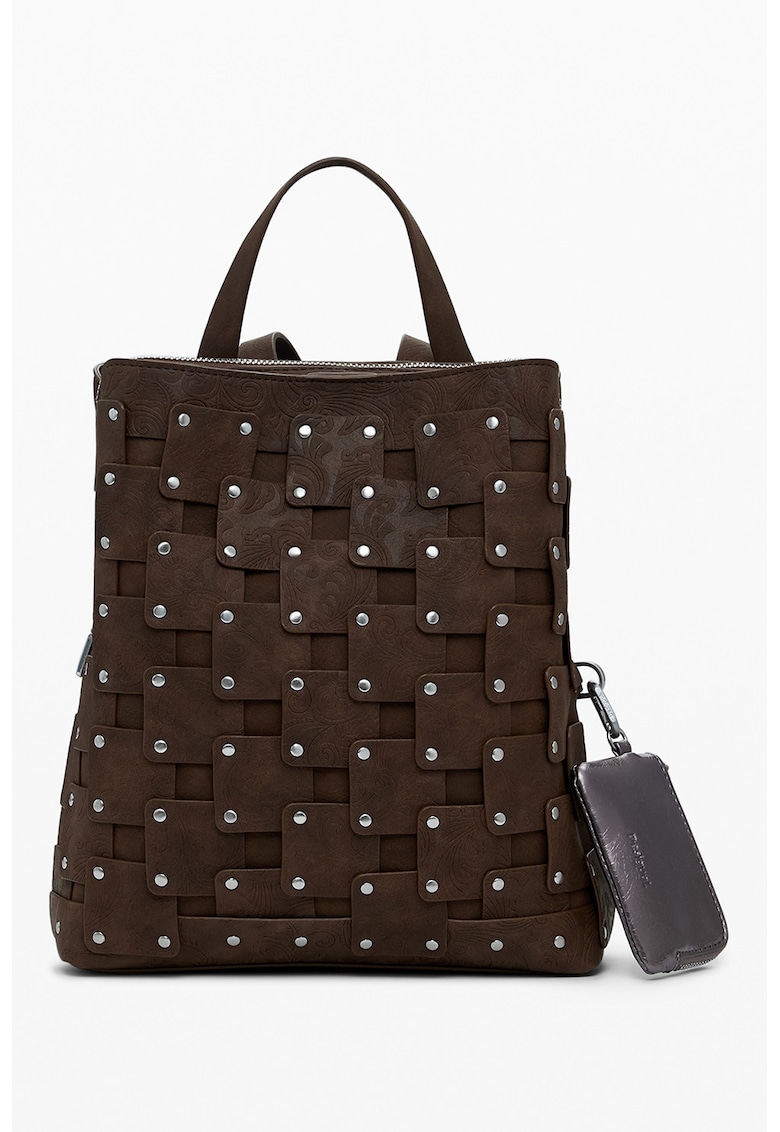 Rucsac din piele ecologica cu etui detasabil