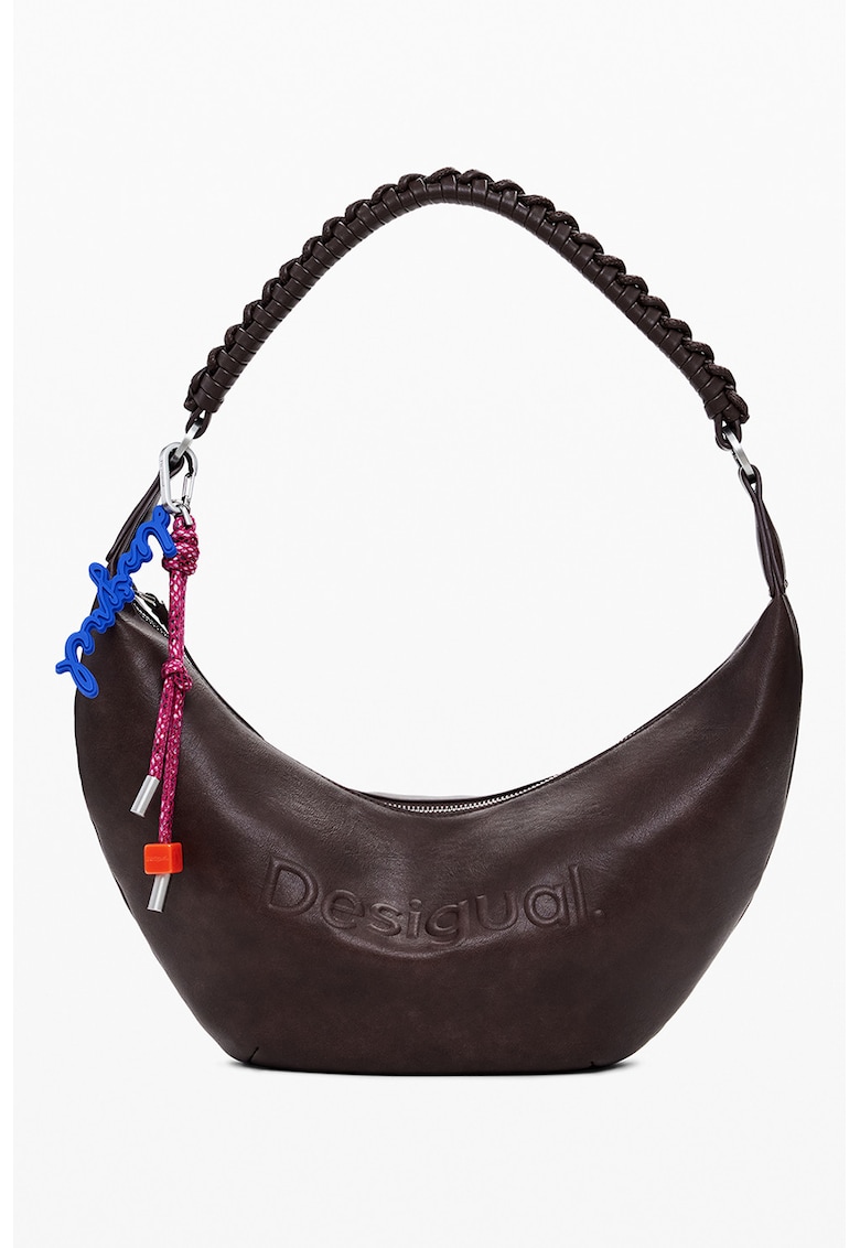 Geanta de umar cu logo - Maro inchis