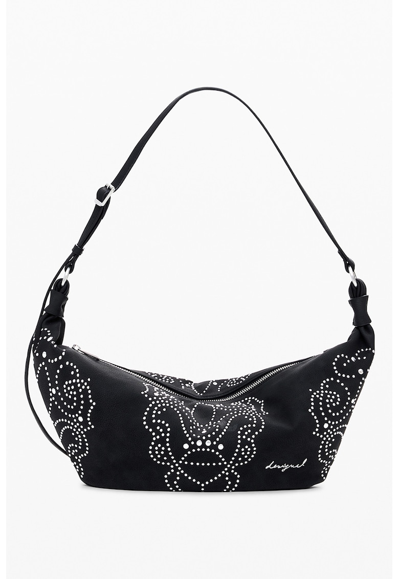 Geanta de piele ecologica cu bareta de umar si model