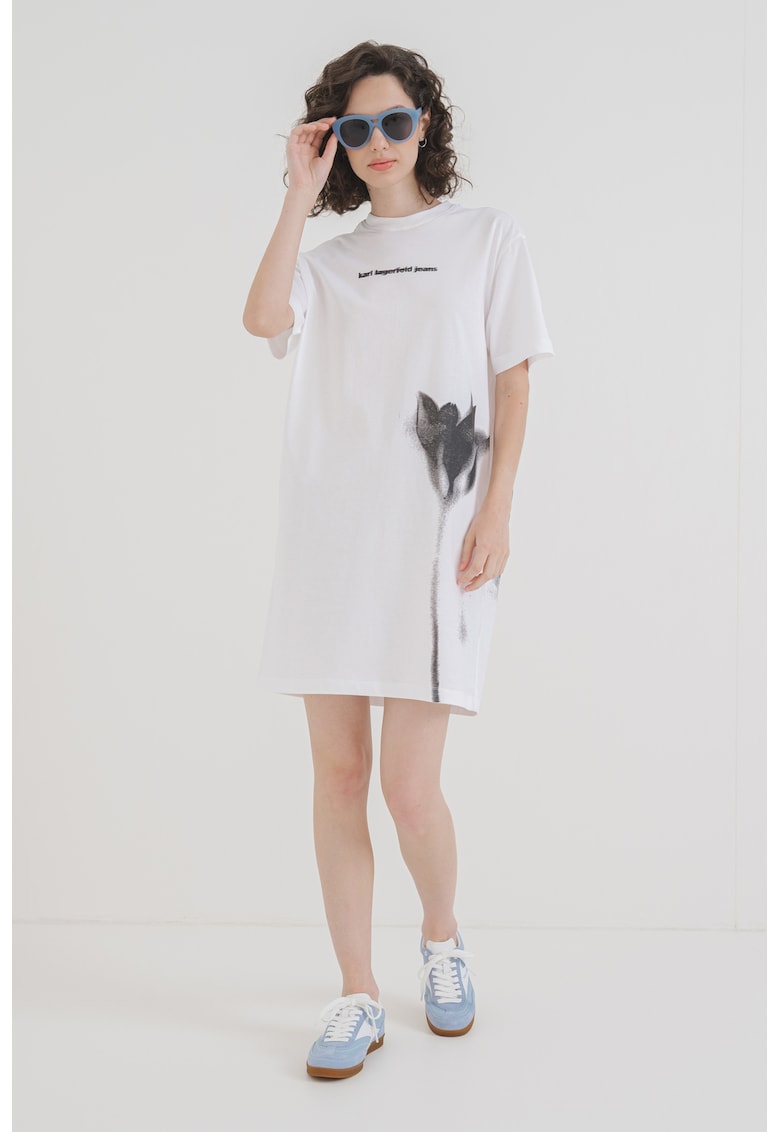 Rochie-tricou din bumbac organic