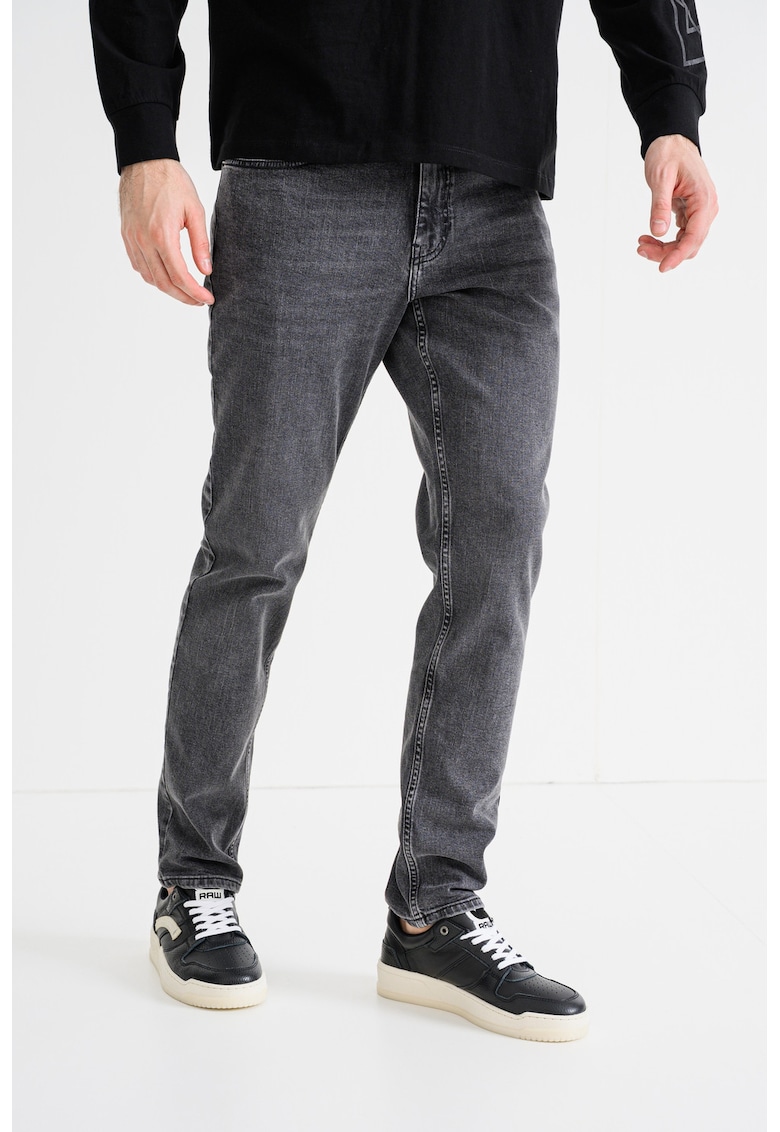 Blugi slim-fit - Gri inchis melange