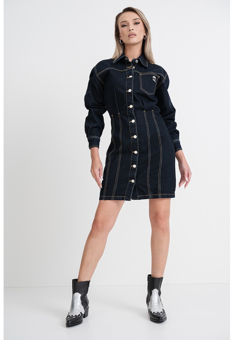 Rochie mini din denim