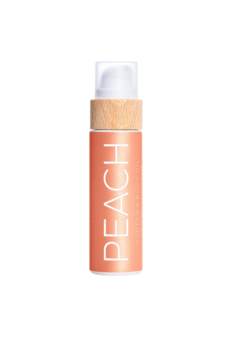 Ulei natural pentru un bronz rapid PEACH Suntan and Body Oil - 100 ml