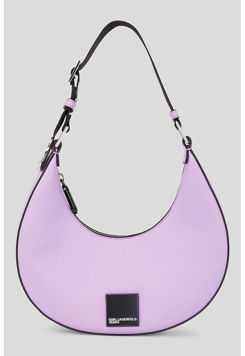 Geanta de piele ecologica cu bareta de umar cu logo