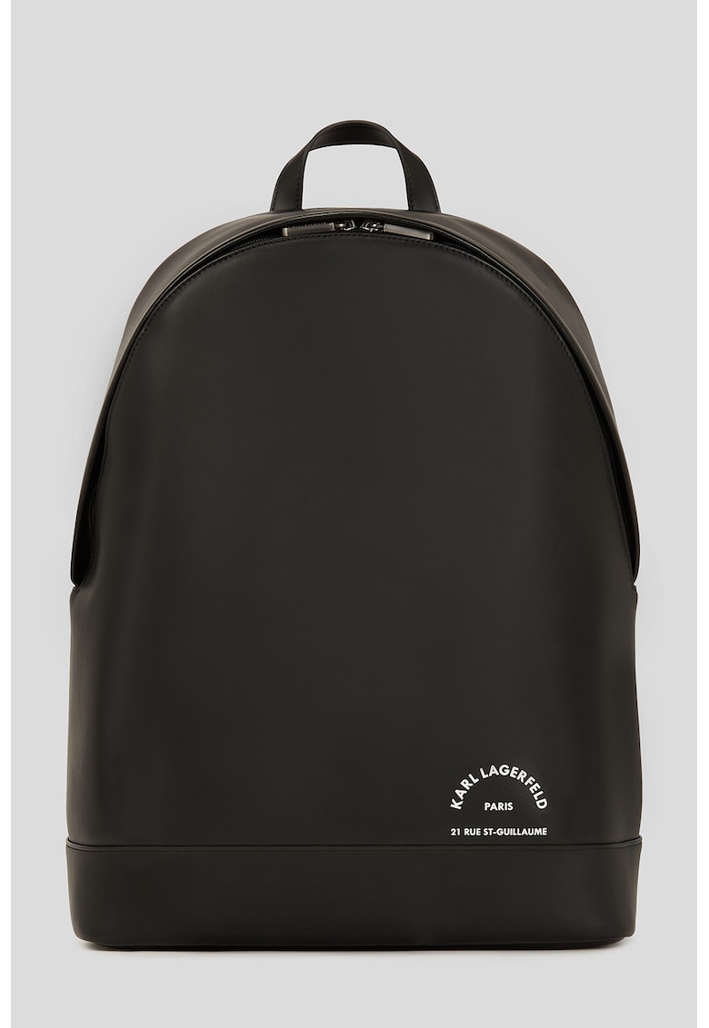 Rucsac de piele ecologica cu imprimeu logo