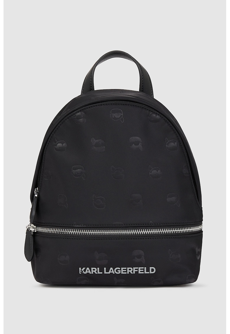 Rucsac cu model monograma si fermoar