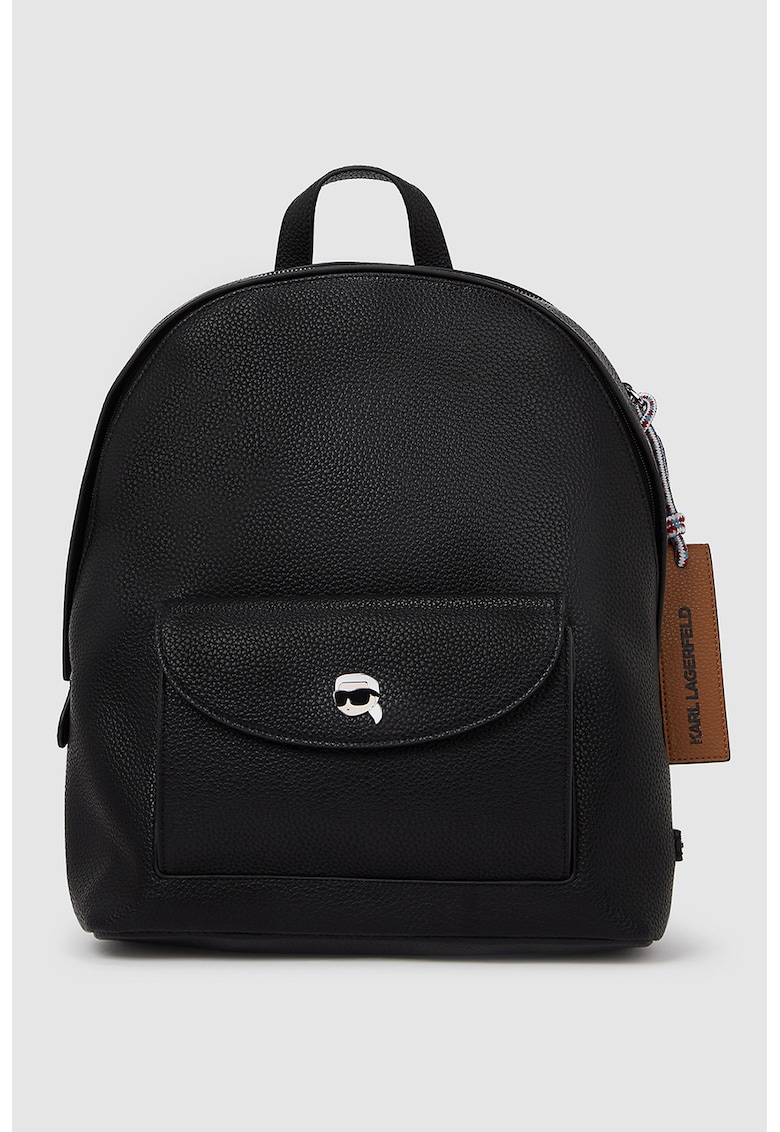 Rucsac din piele ecologica cu buzunar frontal