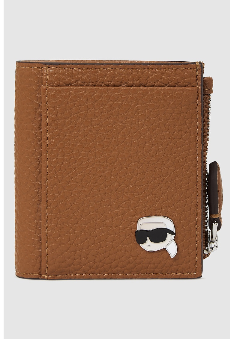 Portofel din piele ecologica cu aspect texturat Portofel din piele ecologica cu aspect texturat