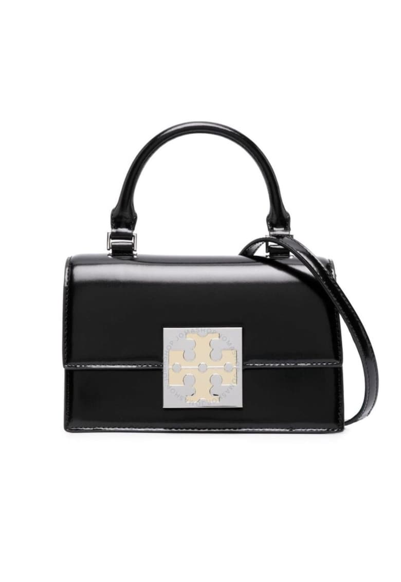 Geanta dama -  Piele naturala - Negru