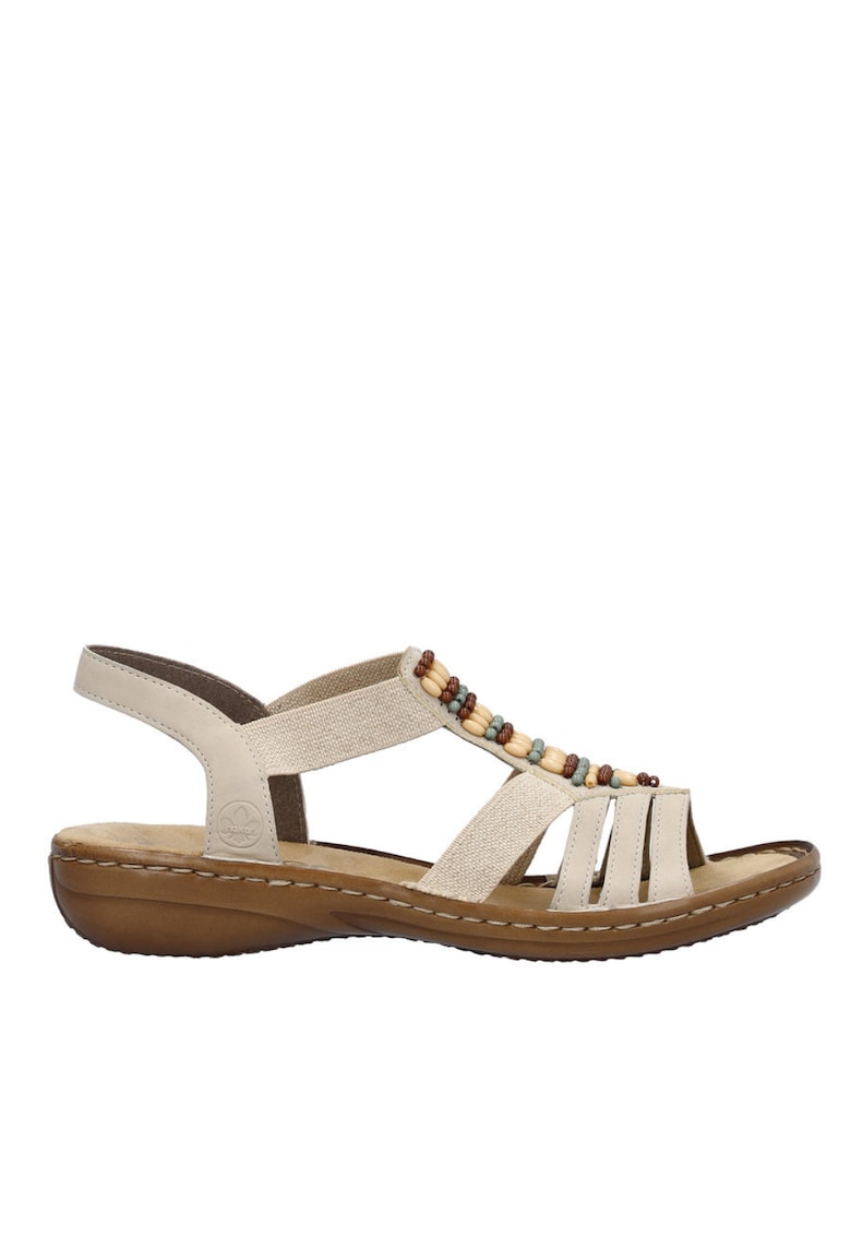 Sandale casual - dama -  ANTISTRESS - 60851-62 bej - piele ecologica