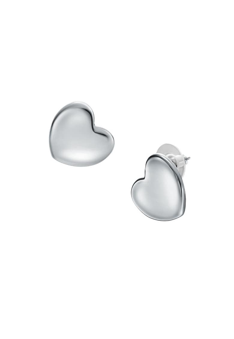 Cercei in forma de inima - din otel inoxidabil
