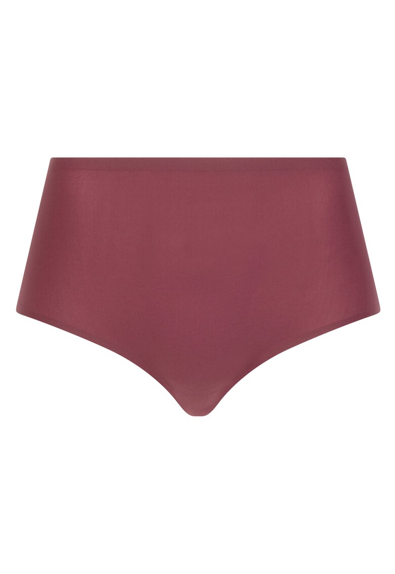 Chiloti hipster cu talie inalta - fara cusaturi - Visiniu