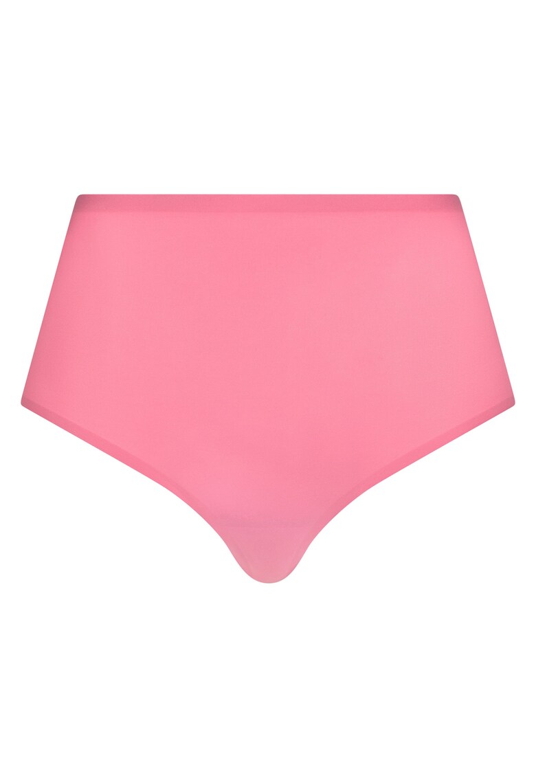 Chiloti hipster cu talie inalta - fara cusaturi - Roz pastel