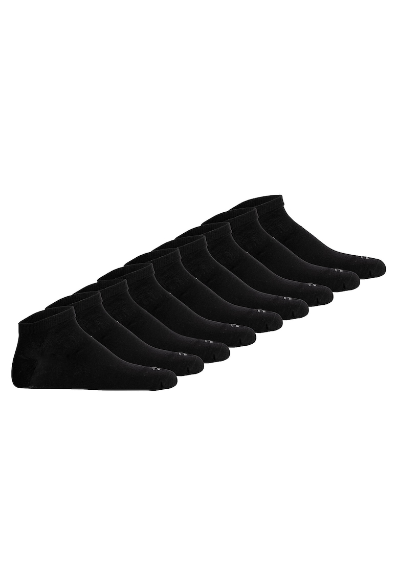 Camel Active Set de sosete din amestec de bumbac - 9 perechi - Negru