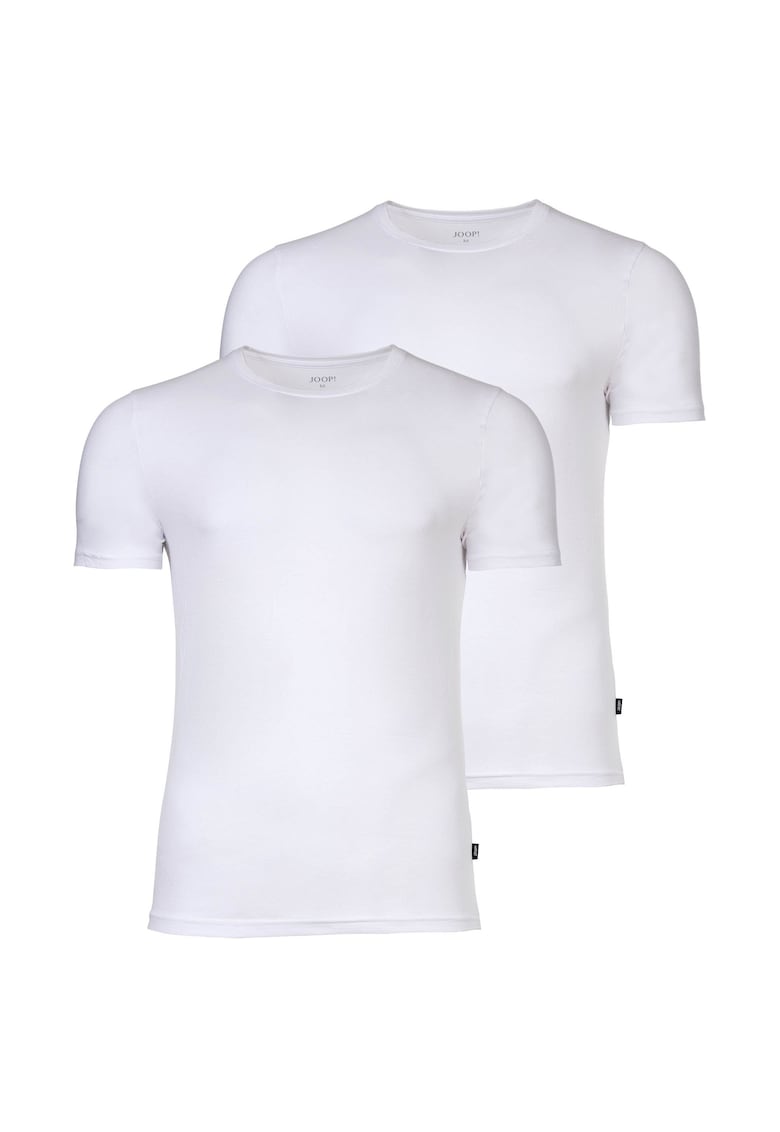 Joop Set de tricouri uni - 2 piese - Alb