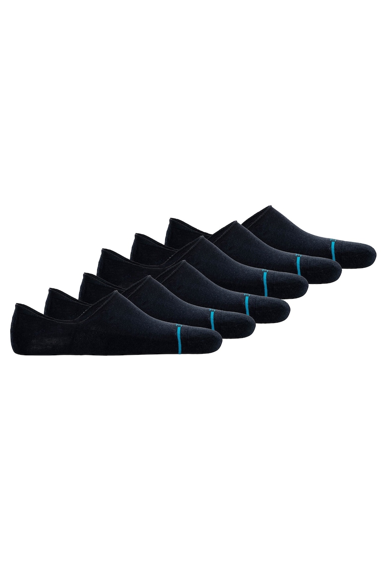 Stance Set de sosete unisex foarte scurte - 6 perechi - Albastru inchis